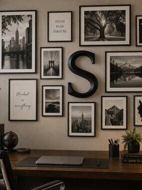 Ballard Designs Monogram Alphabet Letter Plaque